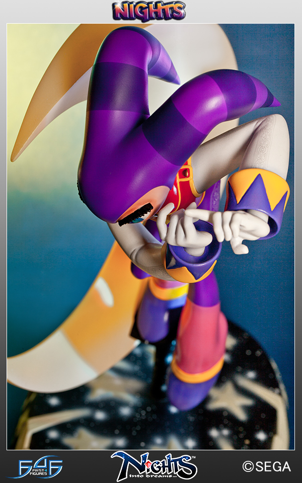 NiGHTS: Hoshi Furu Yoru no Monogatari - Nights - SEGA All-Stars (5) (First 4 Figures) photo 18