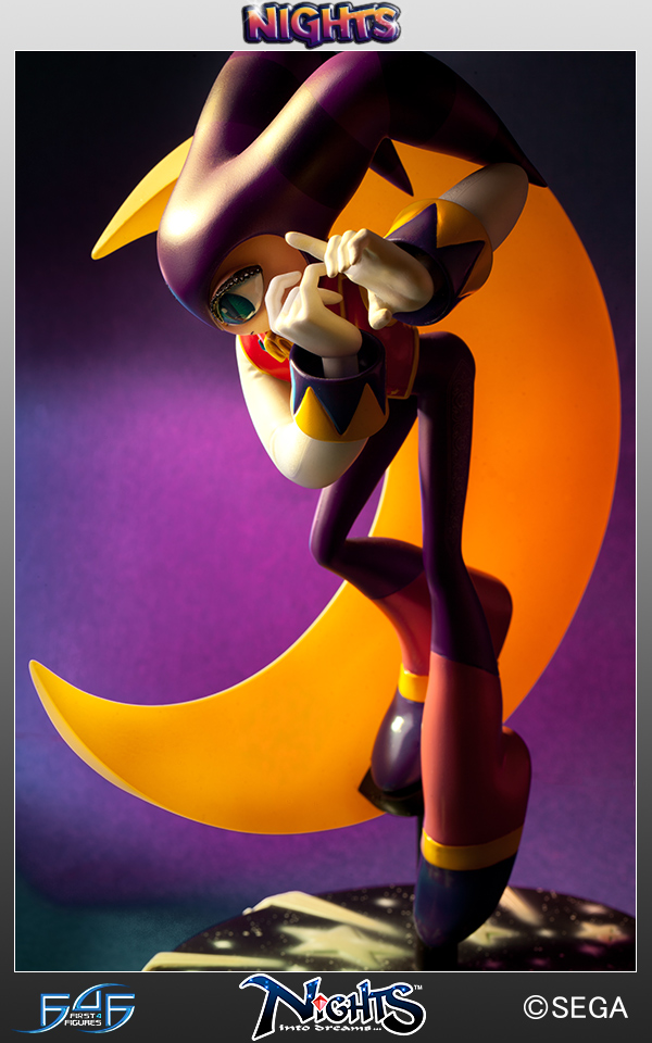 NiGHTS: Hoshi Furu Yoru no Monogatari - Nights - SEGA All-Stars (5) (First 4 Figures) photo 29