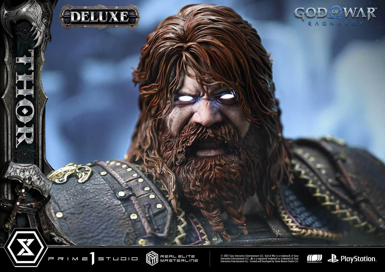 God of War Ragnarök - Thor - Real Elite Masterline  (REMGOW-02DX) - 1/3 - DX Version (Prime 1 Studio) photo 5