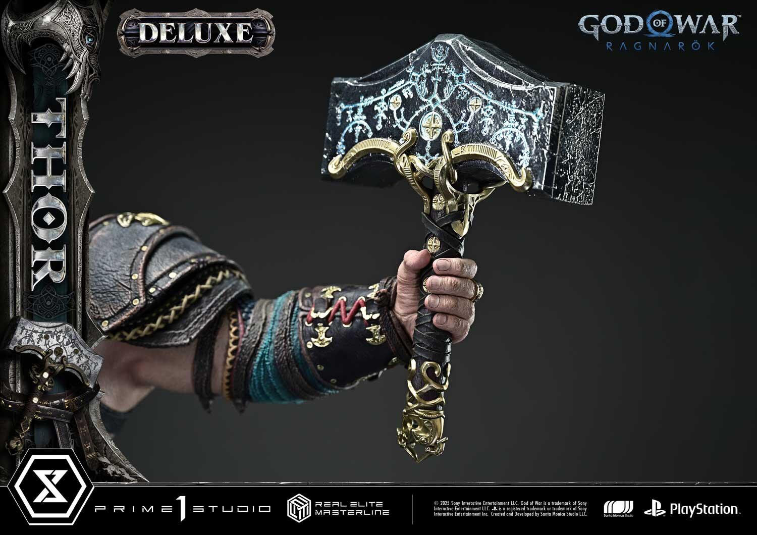 God of War Ragnarök - Thor - Real Elite Masterline  (REMGOW-02DX) - 1/3 - DX Version (Prime 1 Studio) photo 19
