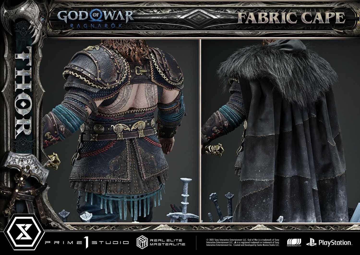 God of War Ragnarök - Thor - Real Elite Masterline  (REMGOW-02DX) - 1/3 - DX Version (Prime 1 Studio) photo 56