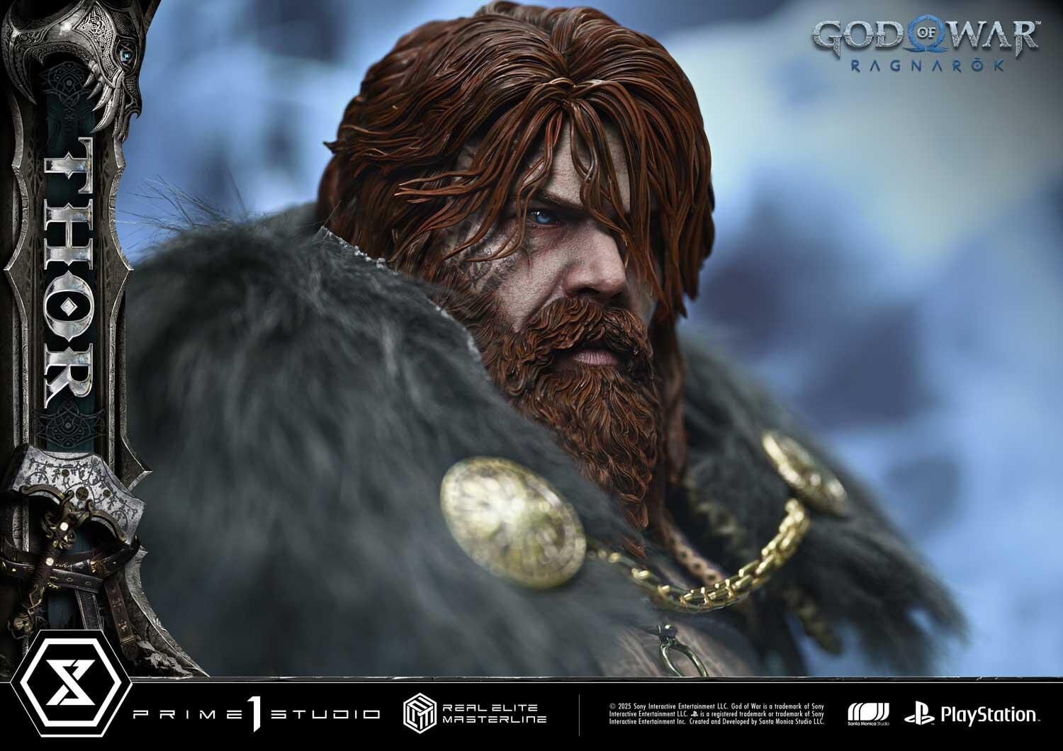 God of War Ragnarök - Thor - Real Elite Masterline  (REMGOW-02DX) - 1/3 - DX Version (Prime 1 Studio) photo 63