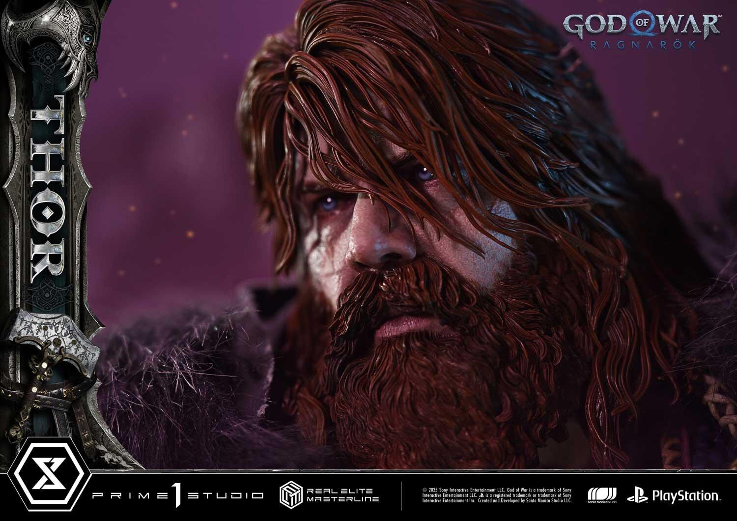 God of War Ragnarök - Thor - Real Elite Masterline  (REMGOW-02DX) - 1/3 - DX Version (Prime 1 Studio) photo 65