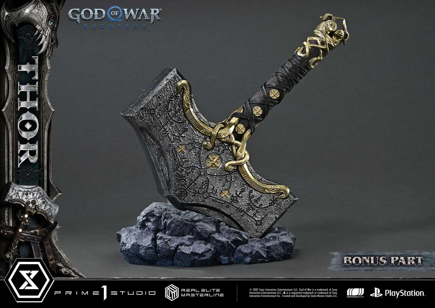 God of War Ragnarök - Thor - Real Elite Masterline  (REMGOW-02DXS) - 1/3 - DX Bonus Version (Prime 1 Studio) photo 19
