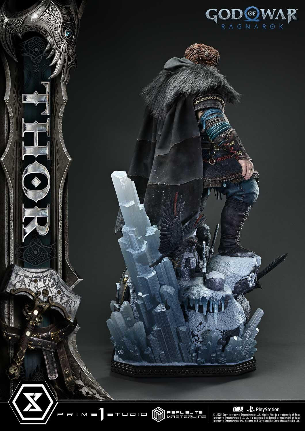 God of War Ragnarök - Thor - Real Elite Masterline  (REMGOW-02DXS) - 1/3 - DX Bonus Version (Prime 1 Studio) photo 26