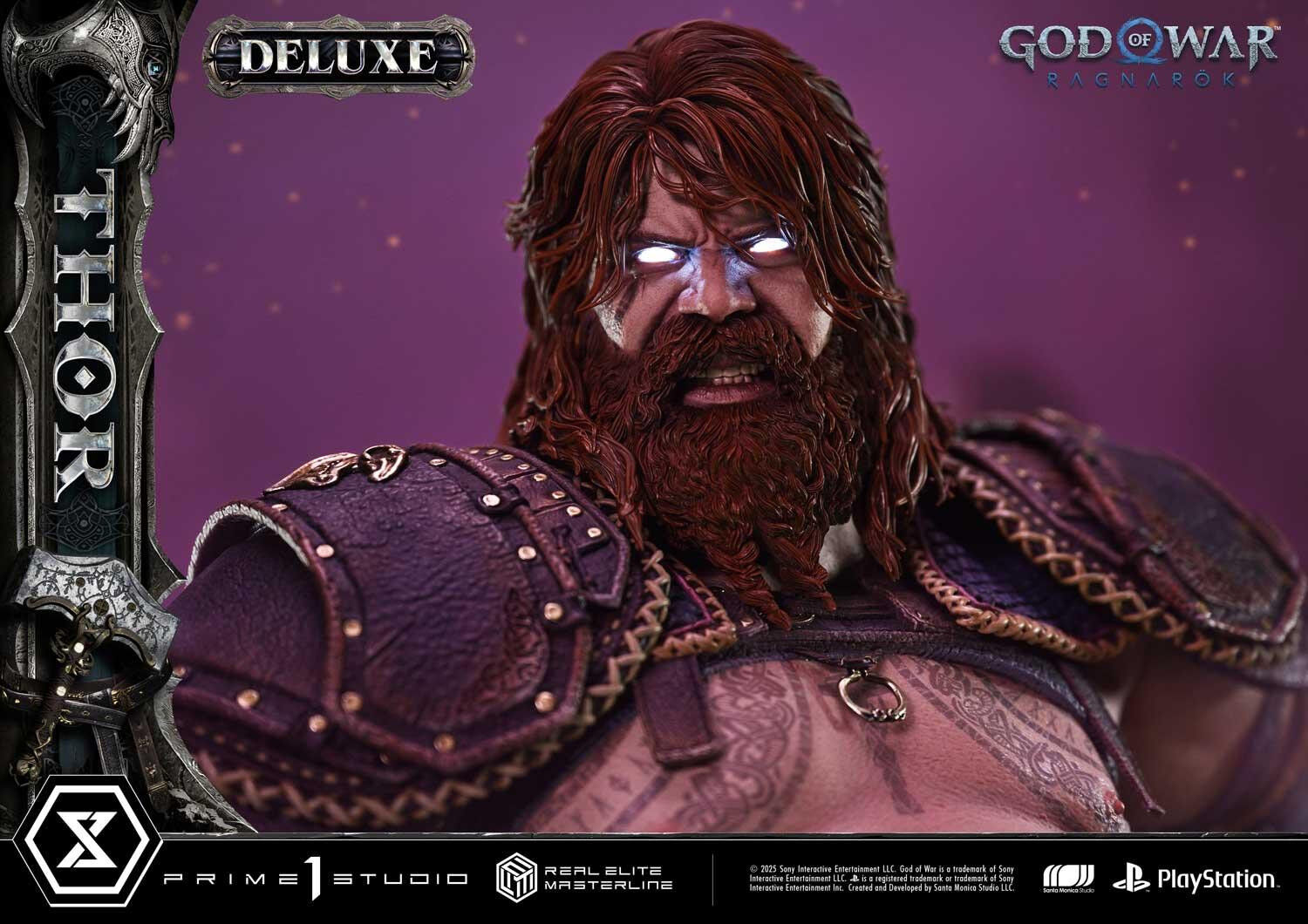 God of War Ragnarök - Thor - Real Elite Masterline  (REMGOW-02DXS) - 1/3 - DX Bonus Version (Prime 1 Studio) photo 39