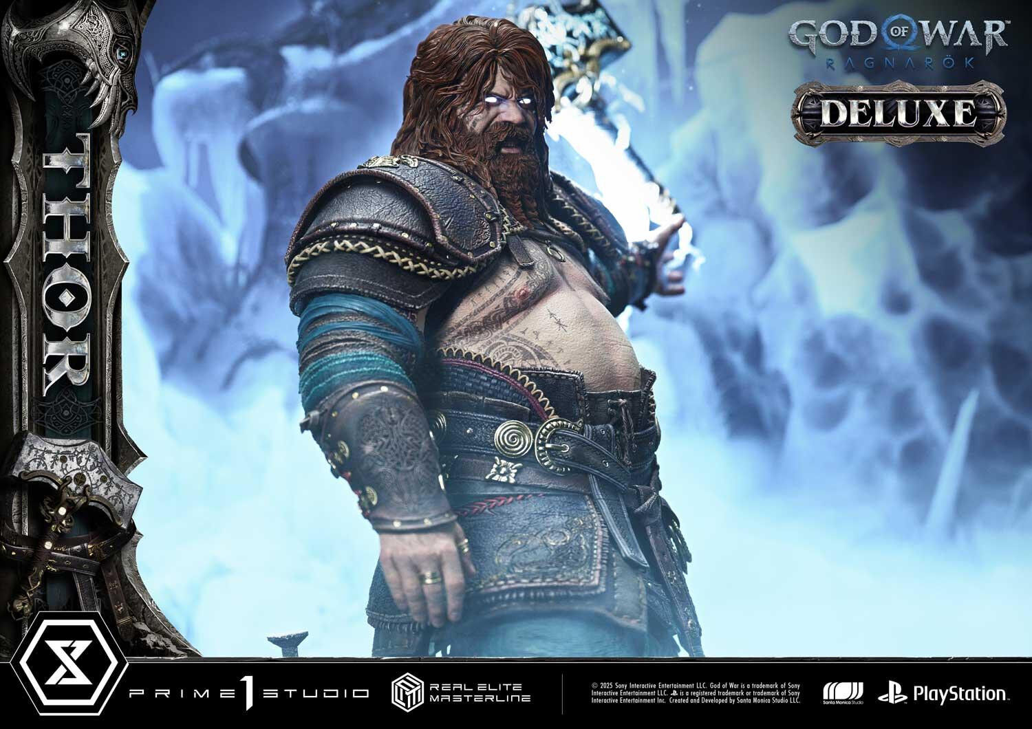 God of War Ragnarök - Thor - Real Elite Masterline  (REMGOW-02DXS) - 1/3 - DX Bonus Version (Prime 1 Studio) photo 42