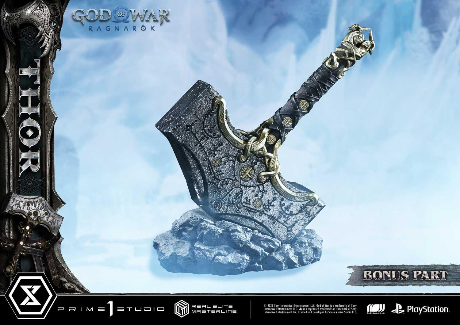 God of War Ragnarök - Thor - Real Elite Masterline  (REMGOW-02DXS) - 1/3 - DX Bonus Version (Prime 1 Studio) photo 48
