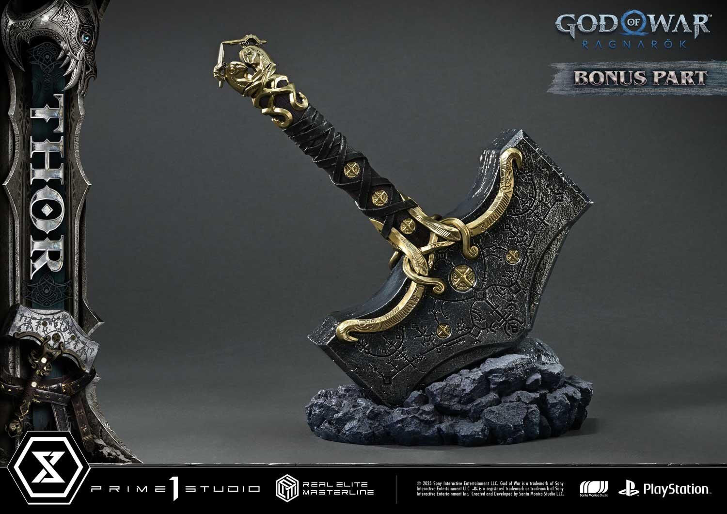 God of War Ragnarök - Thor - Real Elite Masterline  (REMGOW-02DXS) - 1/3 - DX Bonus Version (Prime 1 Studio) photo 49