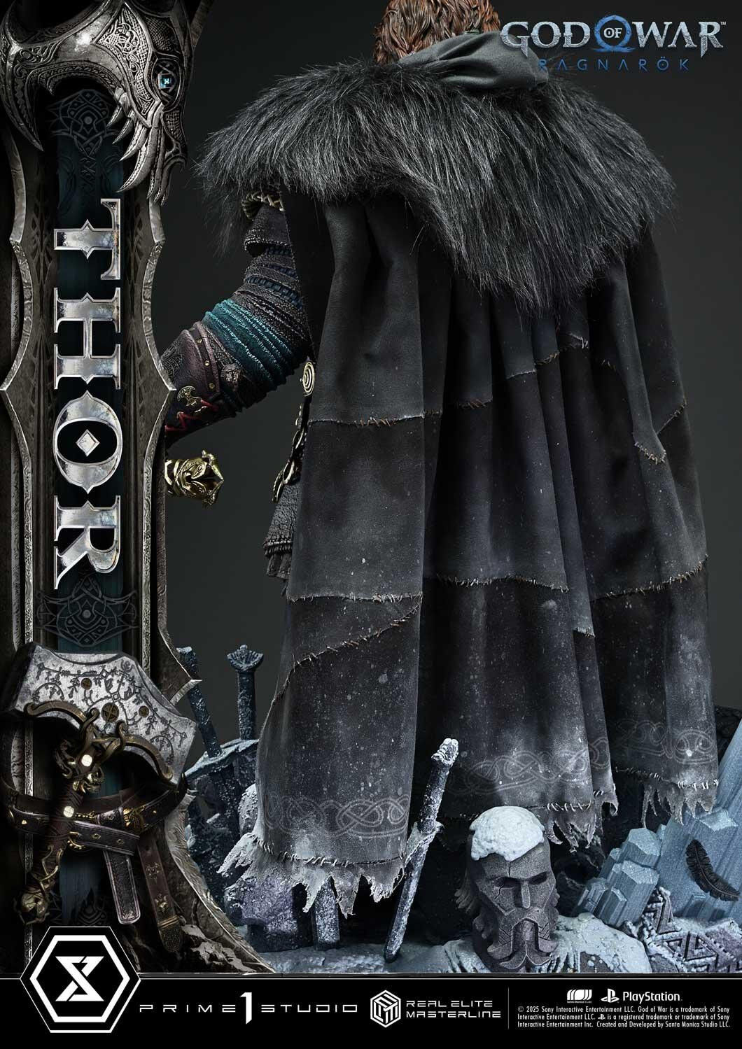 God of War Ragnarök - Thor - Real Elite Masterline  (REMGOW-02DXS) - 1/3 - DX Bonus Version (Prime 1 Studio) photo 54