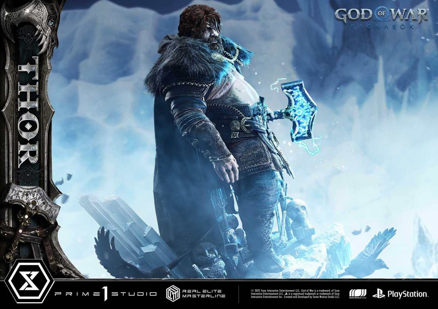 God of War Ragnarök - Thor - Real Elite Masterline  (REMGOW-02DXS) - 1/3 - DX Bonus Version (Prime 1 Studio) photo 59