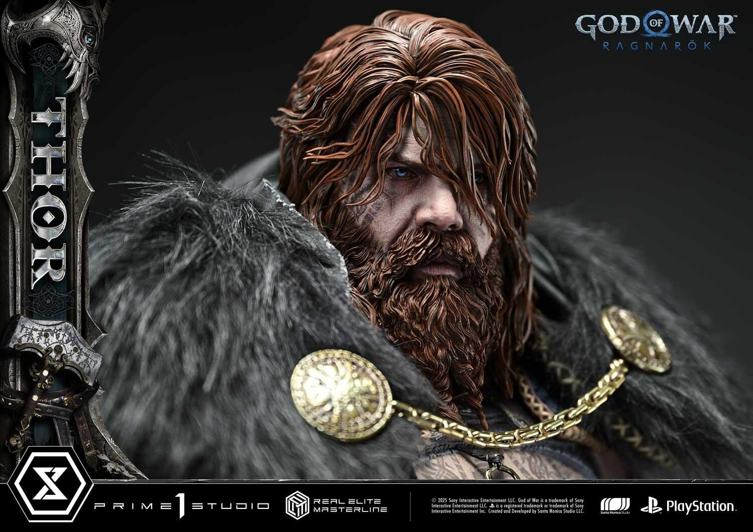 God of War Ragnarök - Thor - Real Elite Masterline  (REMGOW-02DXS) - 1/3 - DX Bonus Version (Prime 1 Studio) photo 71