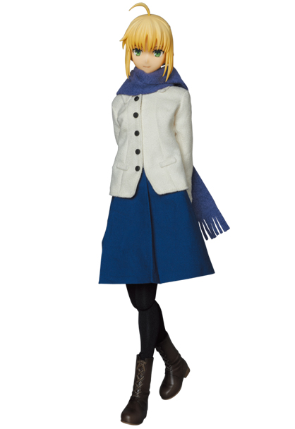 Fate/Stay Night Unlimited Blade Works - Altria Pendragon - Real Action Heroes (#711) - 1/6 - Saber, Casual Clothes Ver. (Medicom Toy)