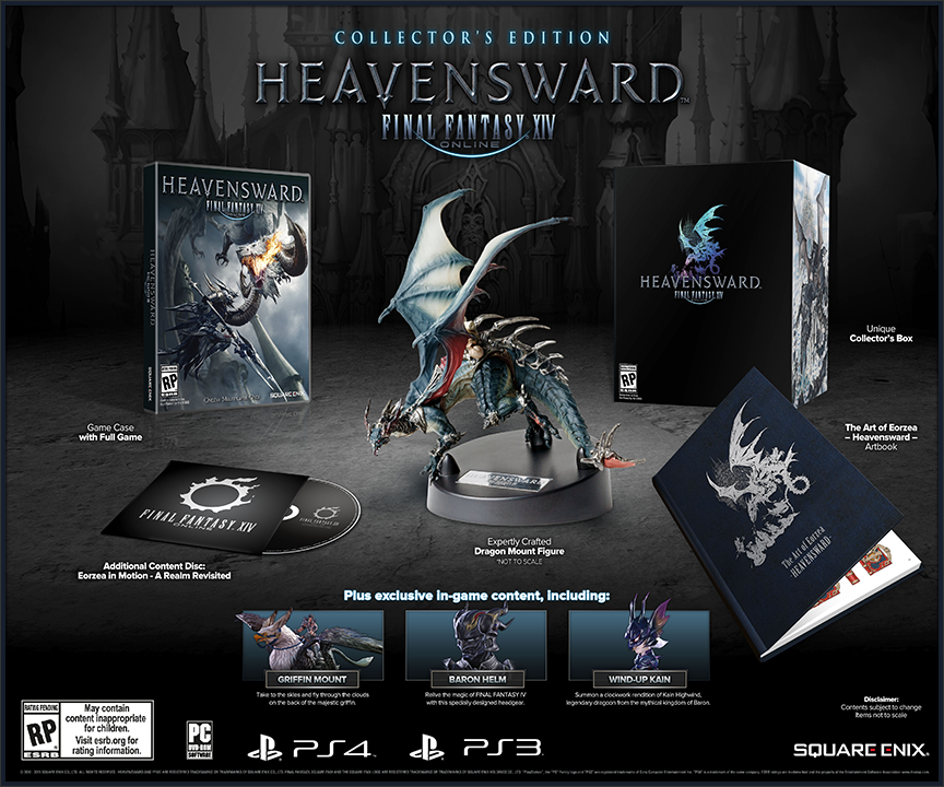 Final Fantasy XIV - Dragon Mount - Collector's Edition, Heavensward (Square Enix) photo 2