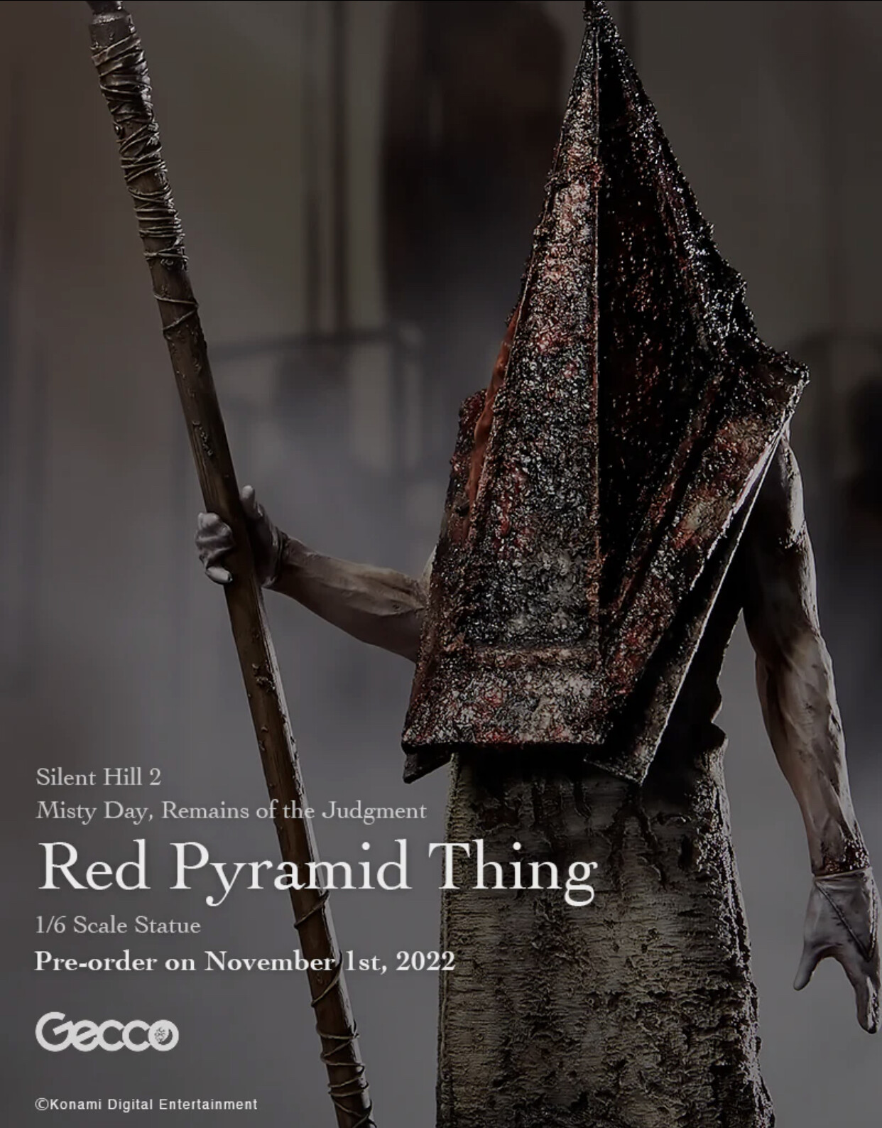Silent Hill 2 - Red Pyramid Thing - Misty Day, Remains of the Judgment - 1/6 (Gecco, Mamegyorai) photo 29