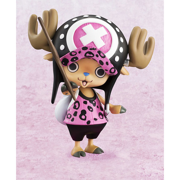 One Piece - Tony Tony Chopper - Excellent Model - Portrait Of Pirates Limited Edition - 1/8 - Ver. 2015, Pink Leopard (MegaHouse) photo 3
