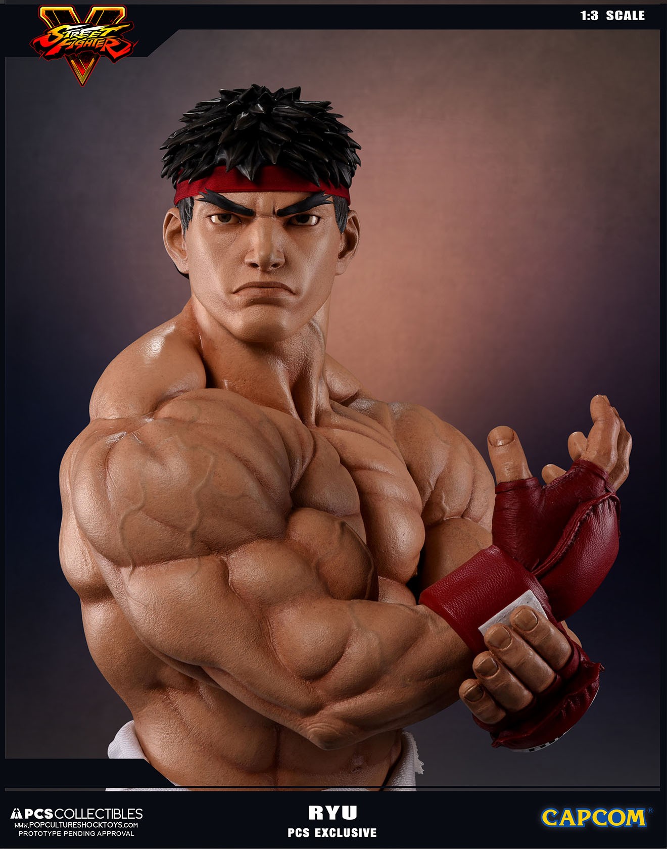 Street Fighter V - Ryu - Mixed Media - 1/3 - PCS Exclusive (Premium Collectibles Studio) photo 2