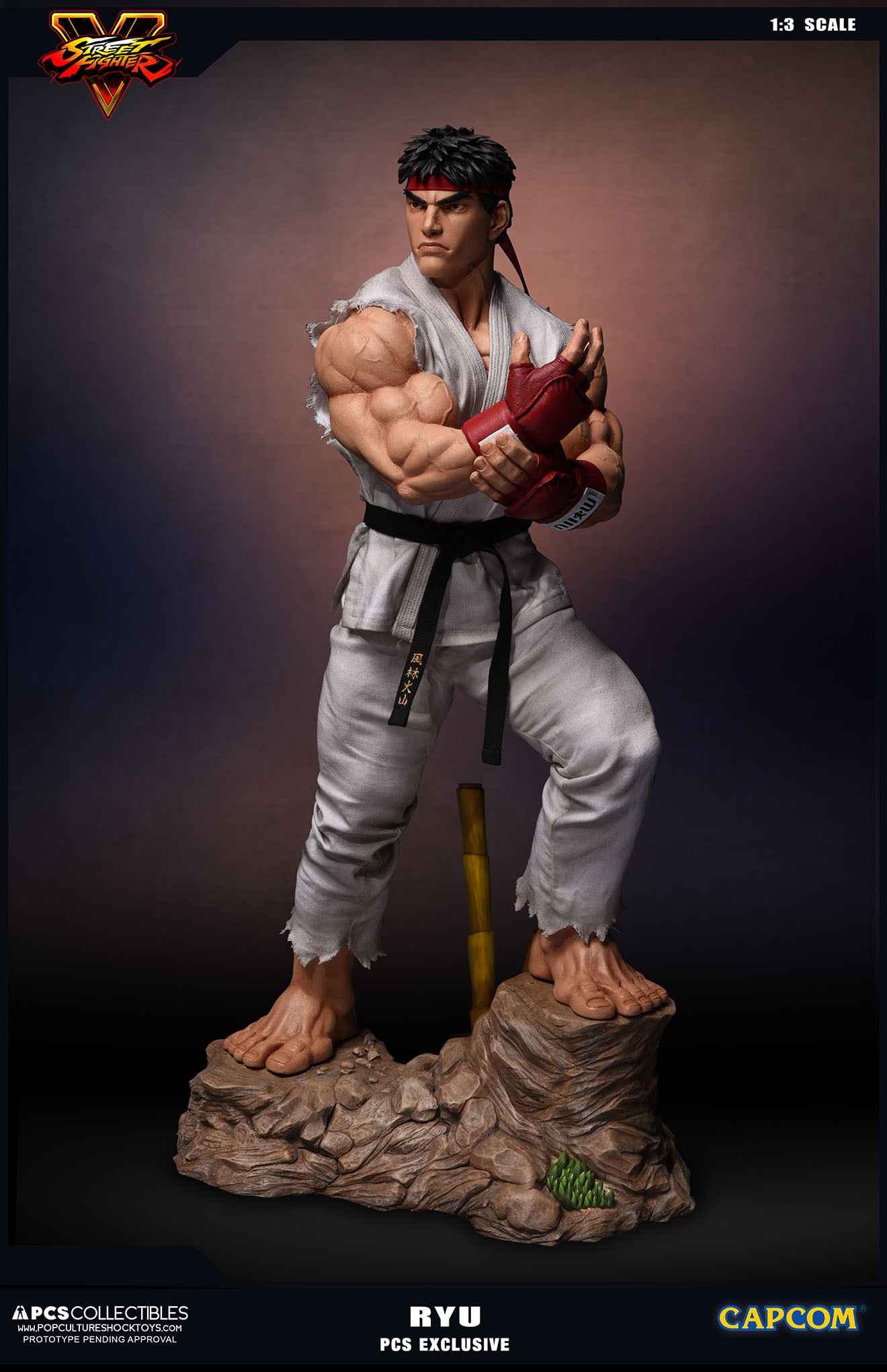 Street Fighter V - Ryu - Mixed Media - 1/3 - PCS Exclusive (Premium Collectibles Studio) photo 6