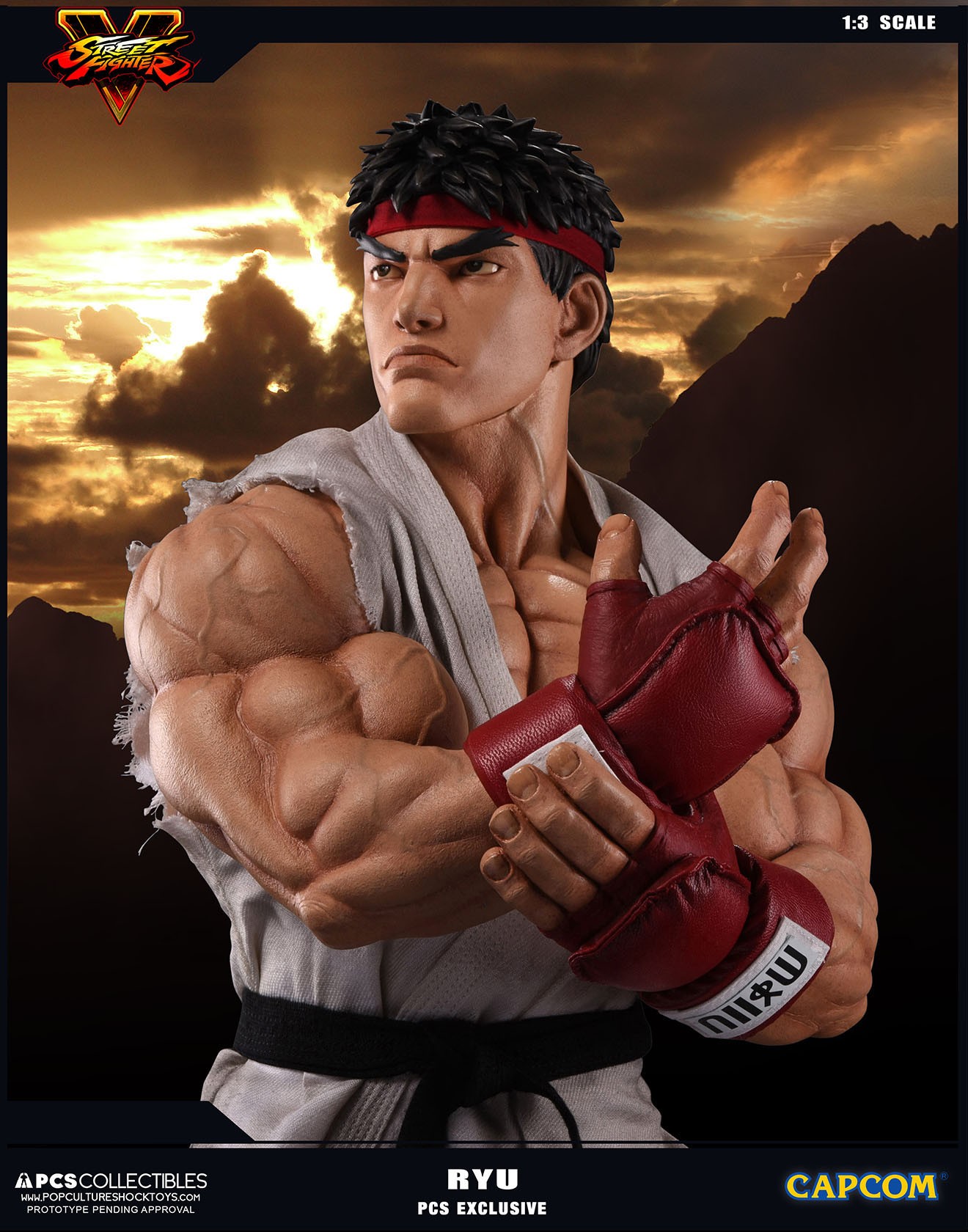 Street Fighter V - Ryu - Mixed Media - 1/3 - PCS Exclusive (Premium Collectibles Studio) photo 8