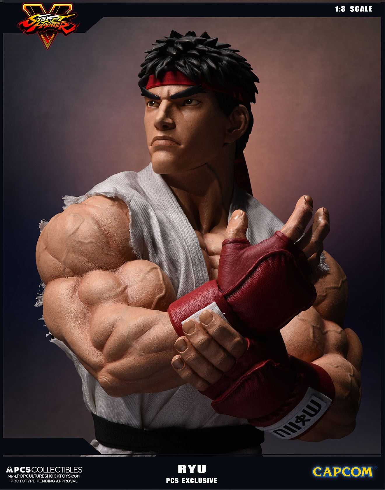 Street Fighter V - Ryu - Mixed Media - 1/3 - PCS Exclusive (Premium Collectibles Studio) photo 10