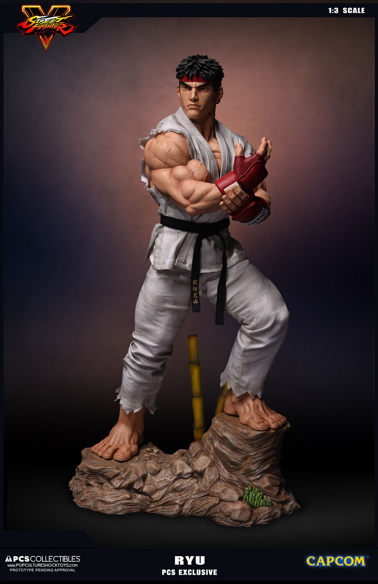 Street Fighter V - Ryu - Mixed Media - 1/3 - PCS Exclusive (Premium Collectibles Studio) photo 11