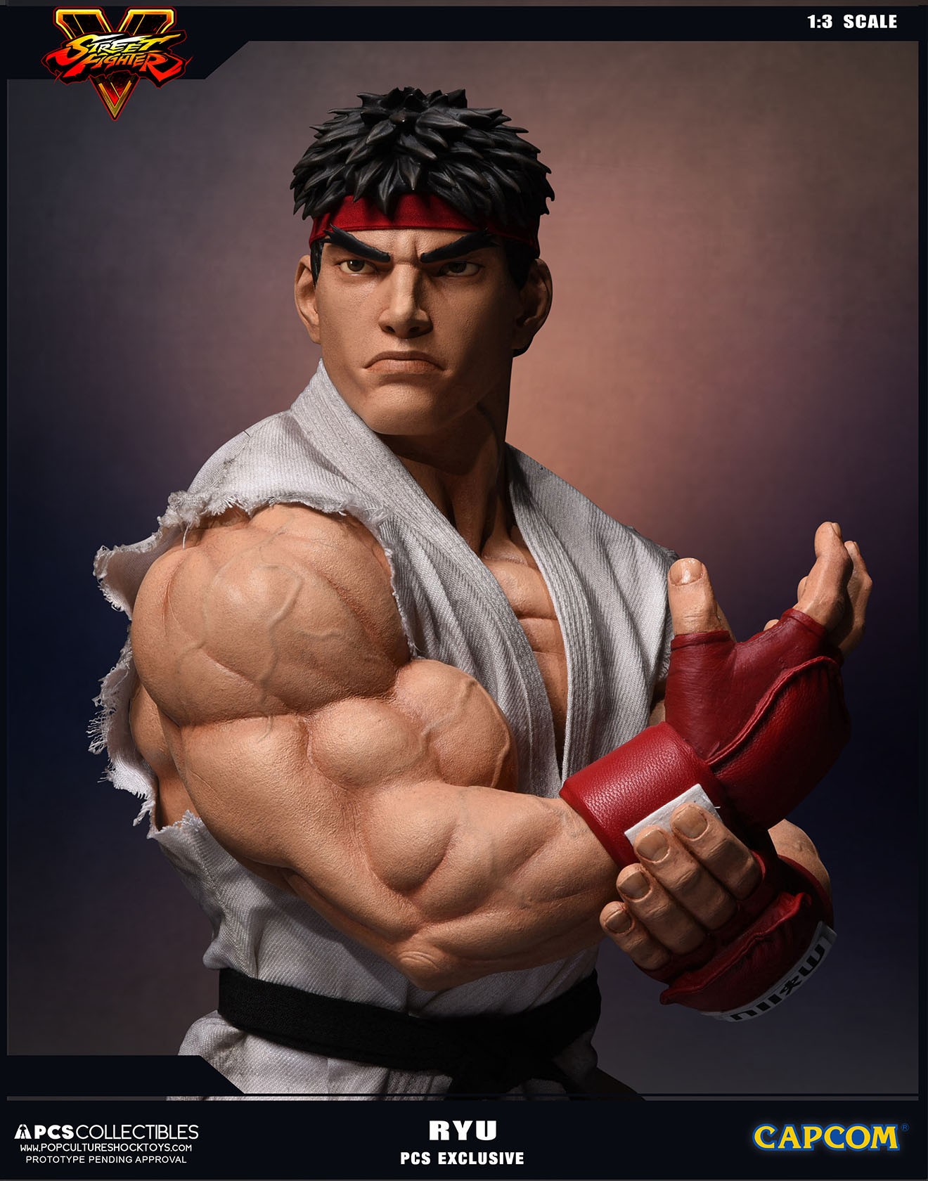 Street Fighter V - Ryu - Mixed Media - 1/3 - PCS Exclusive (Premium Collectibles Studio) photo 12