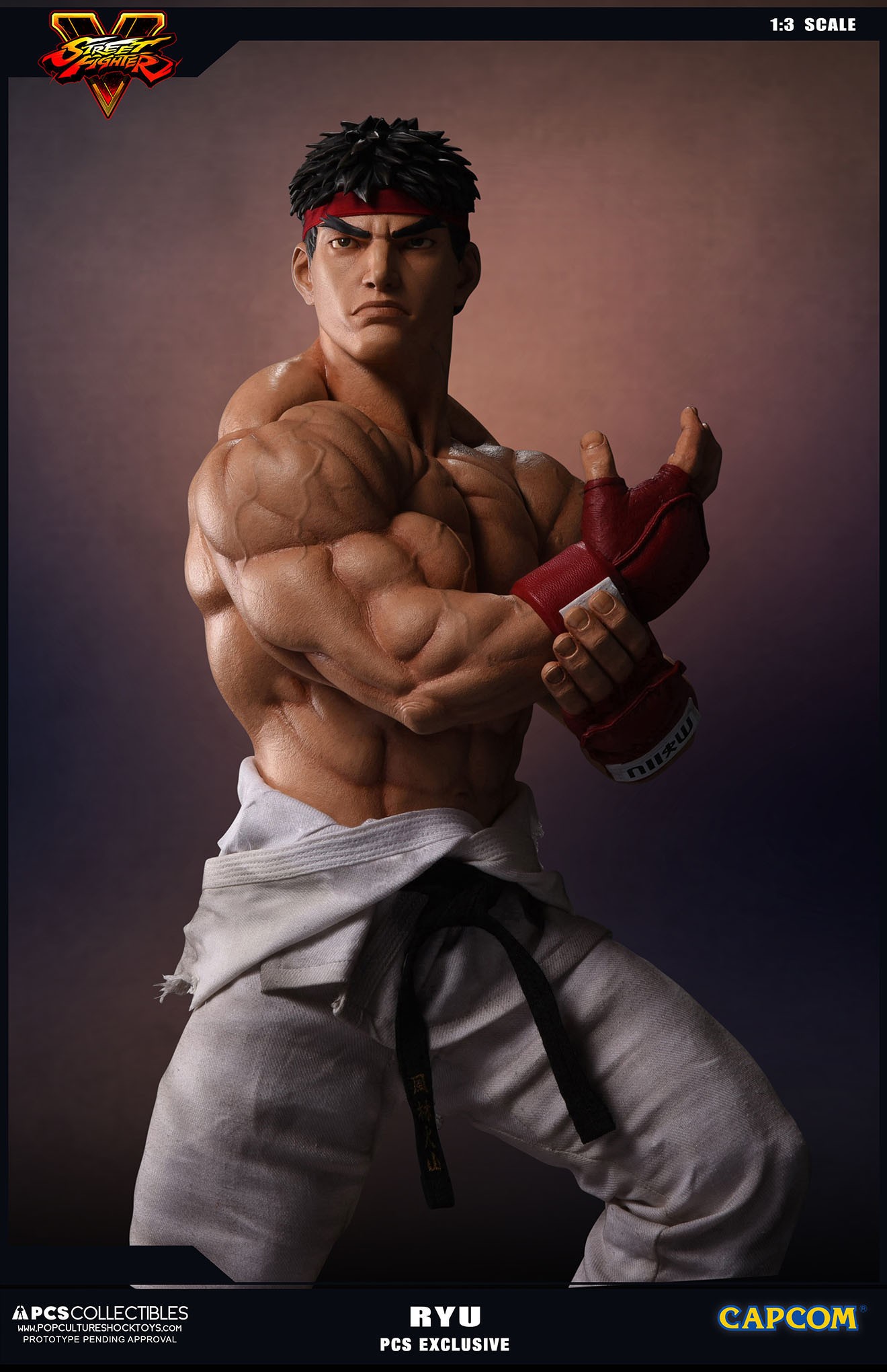 Street Fighter V - Ryu - Mixed Media - 1/3 - PCS Exclusive (Premium Collectibles Studio) photo 14