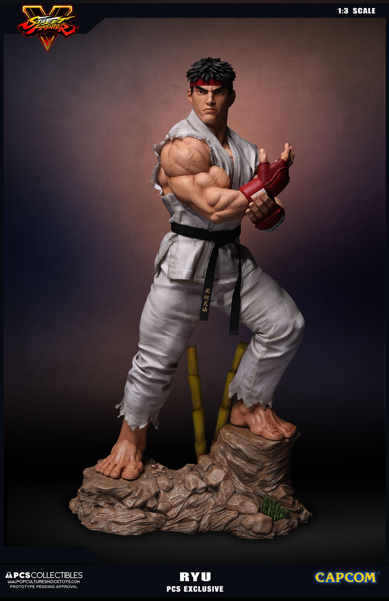 Street Fighter V - Ryu - Mixed Media - 1/3 - PCS Exclusive (Premium Collectibles Studio) photo 16