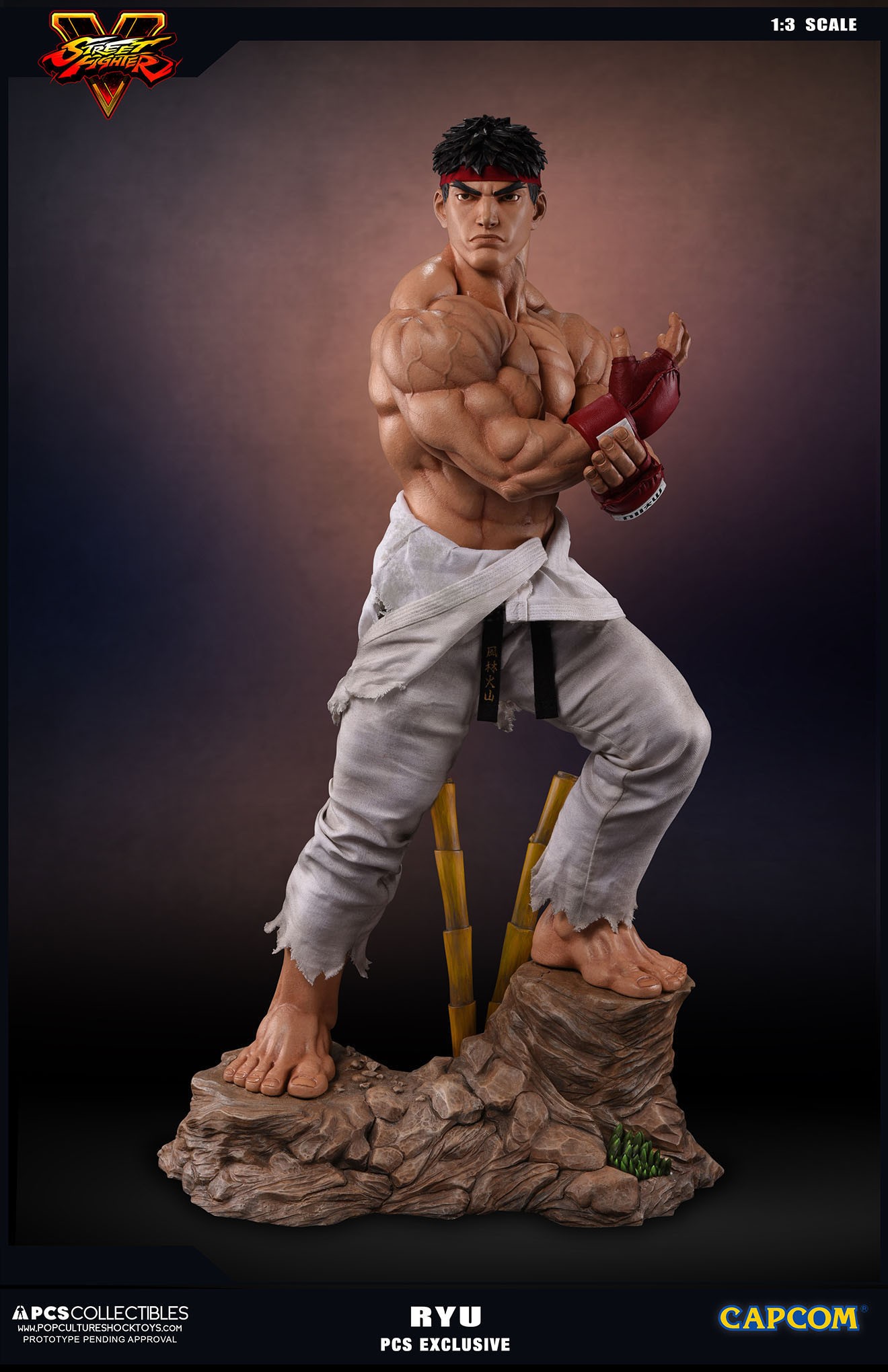 Street Fighter V - Ryu - Mixed Media - 1/3 - PCS Exclusive (Premium Collectibles Studio) photo 17
