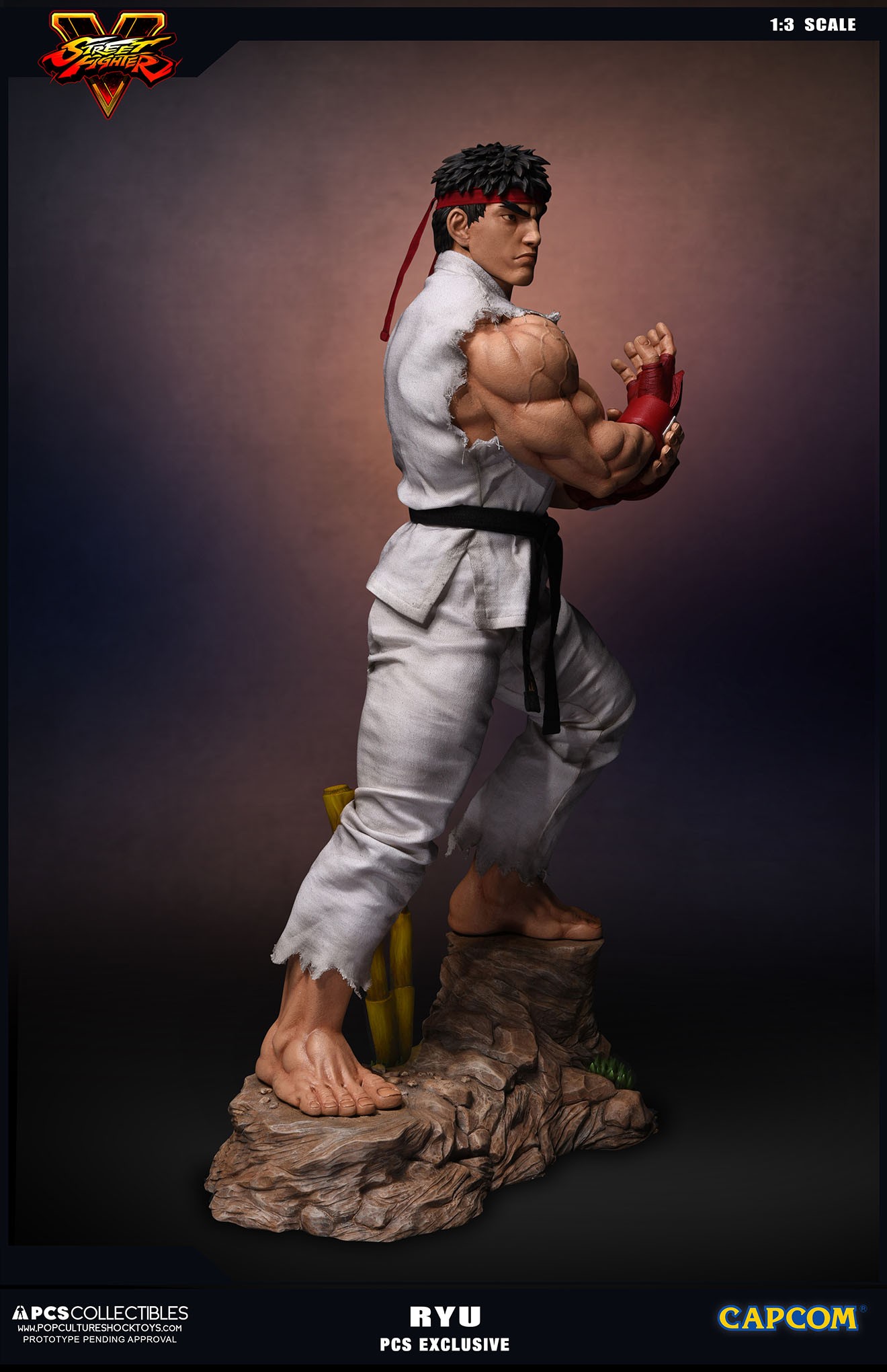 Street Fighter V - Ryu - Mixed Media - 1/3 - PCS Exclusive (Premium Collectibles Studio) photo 21