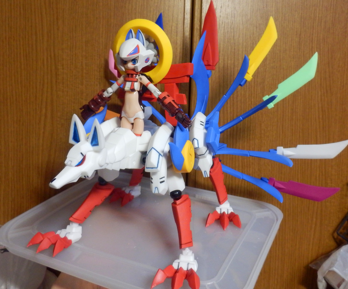 Busou Shinki - Renge - 1/1 - Light Armor Full Set MMS Type Ninetailed Fox (Konami) photo 2