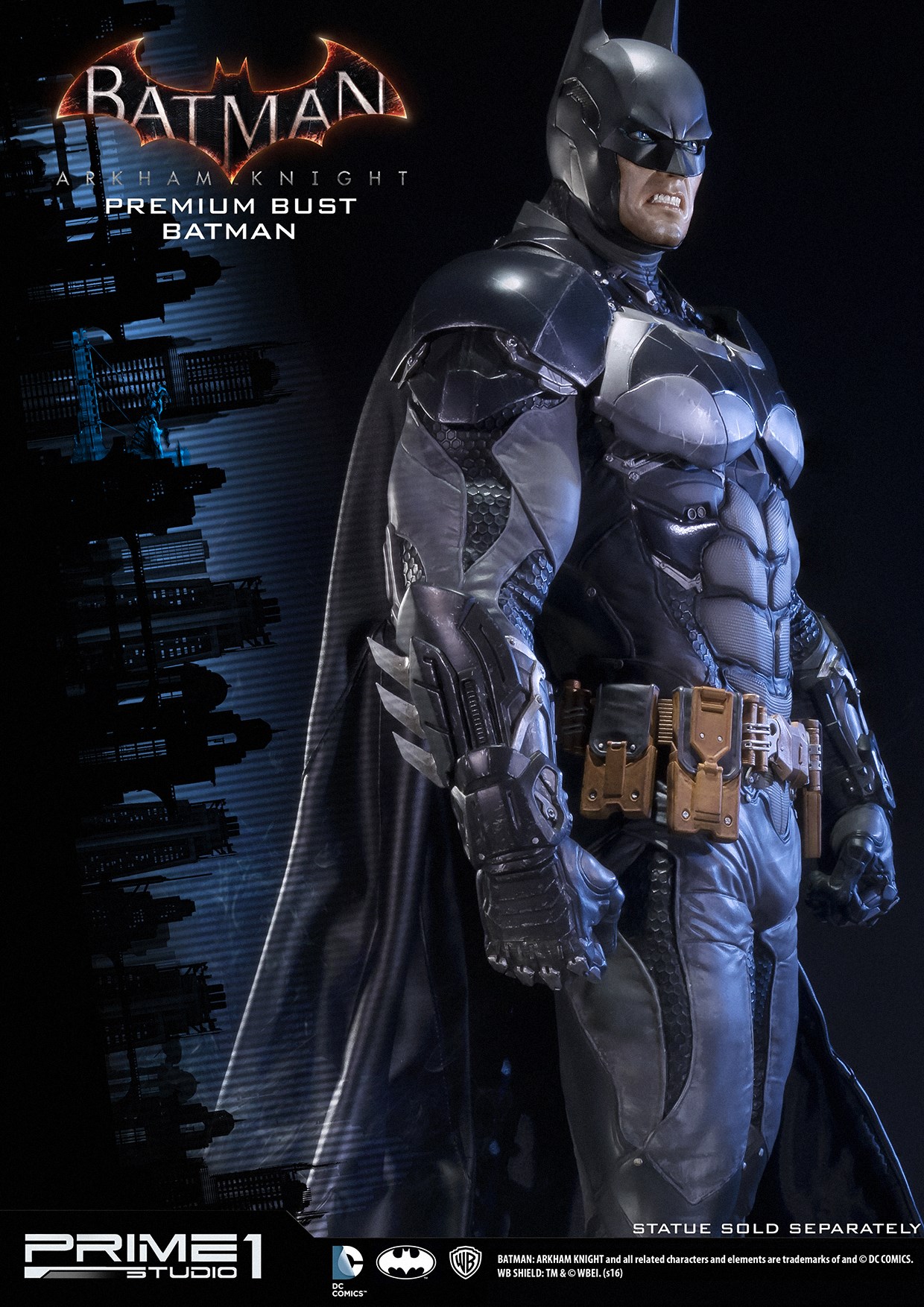 Batman: Arkham Knight - Batman - Museum Masterline Series  (MMDC-01) - 1/3 (Prime 1 Studio) photo 4
