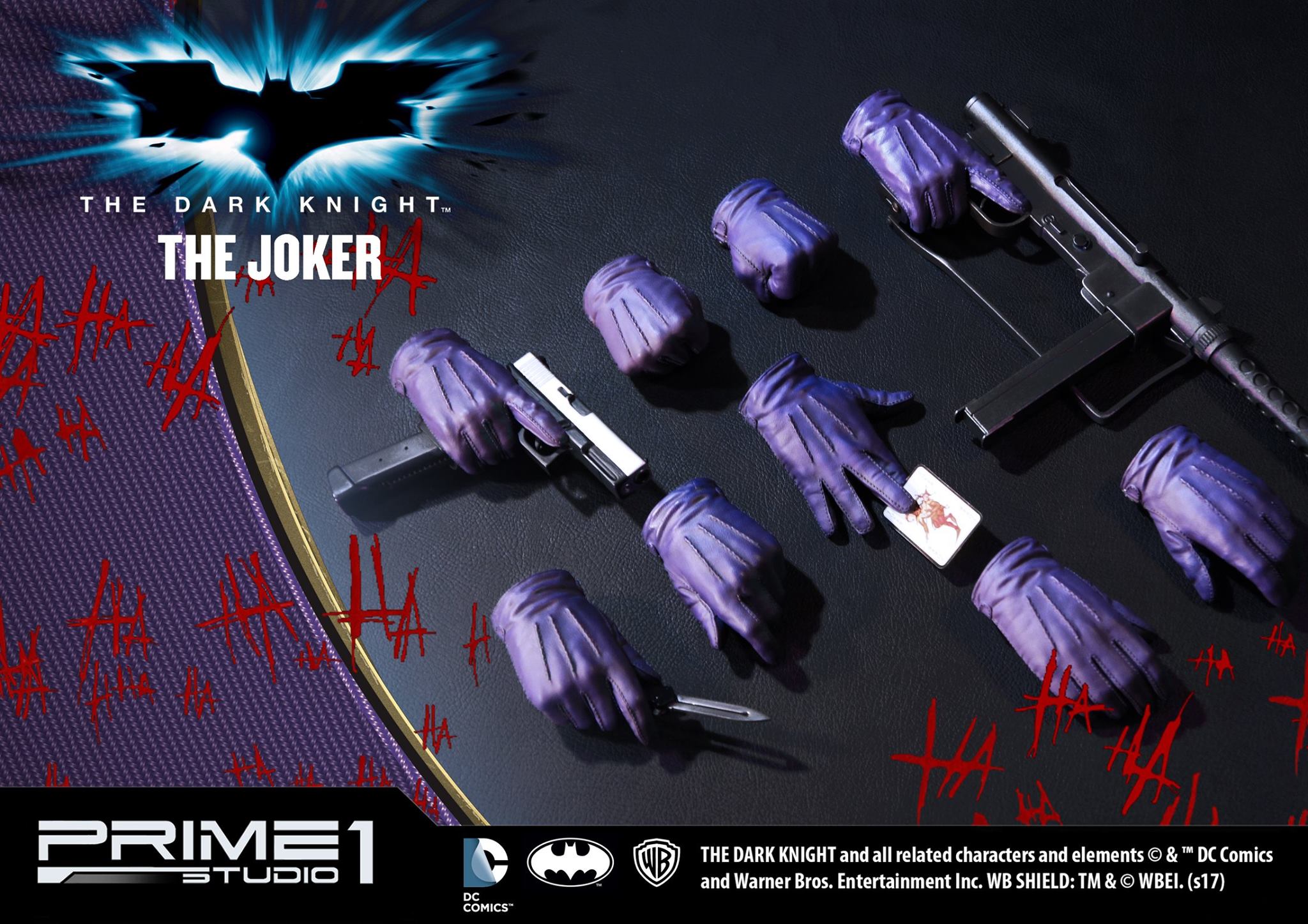 The Dark Knight - Joker - High Definition Museum Masterline Series  (HDMMDC-01) - 1/2 (Prime 1 Studio) photo 2