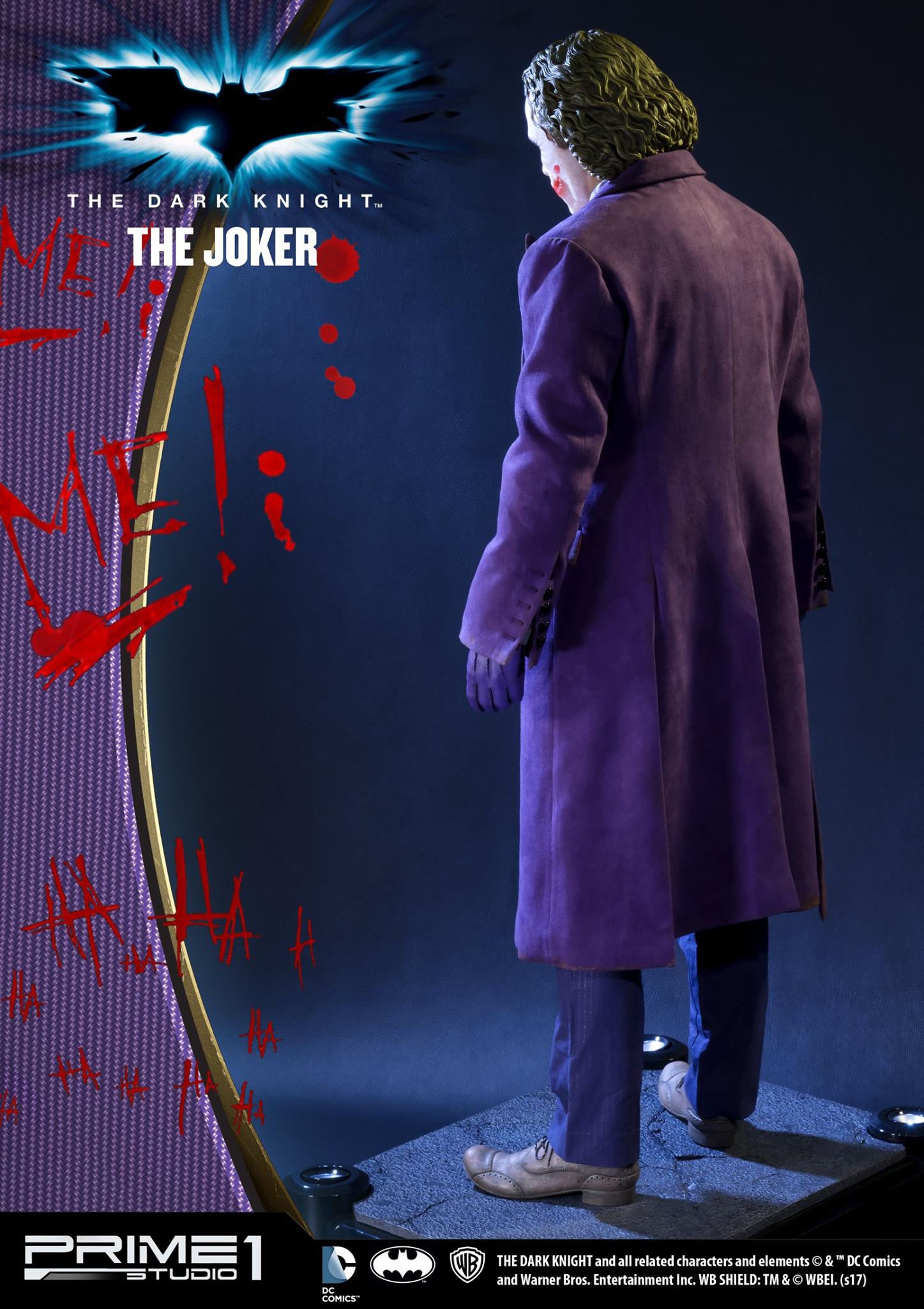 The Dark Knight - Joker - High Definition Museum Masterline Series  (HDMMDC-01) - 1/2 (Prime 1 Studio) photo 8