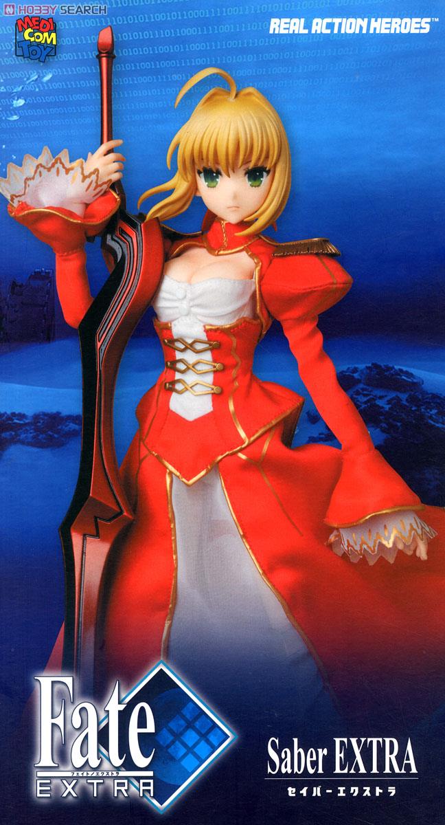 Fate/EXTRA - Nero Claudius - Real Action Heroes (No.713) - 1/6 - Saber Extra (Medicom Toy)