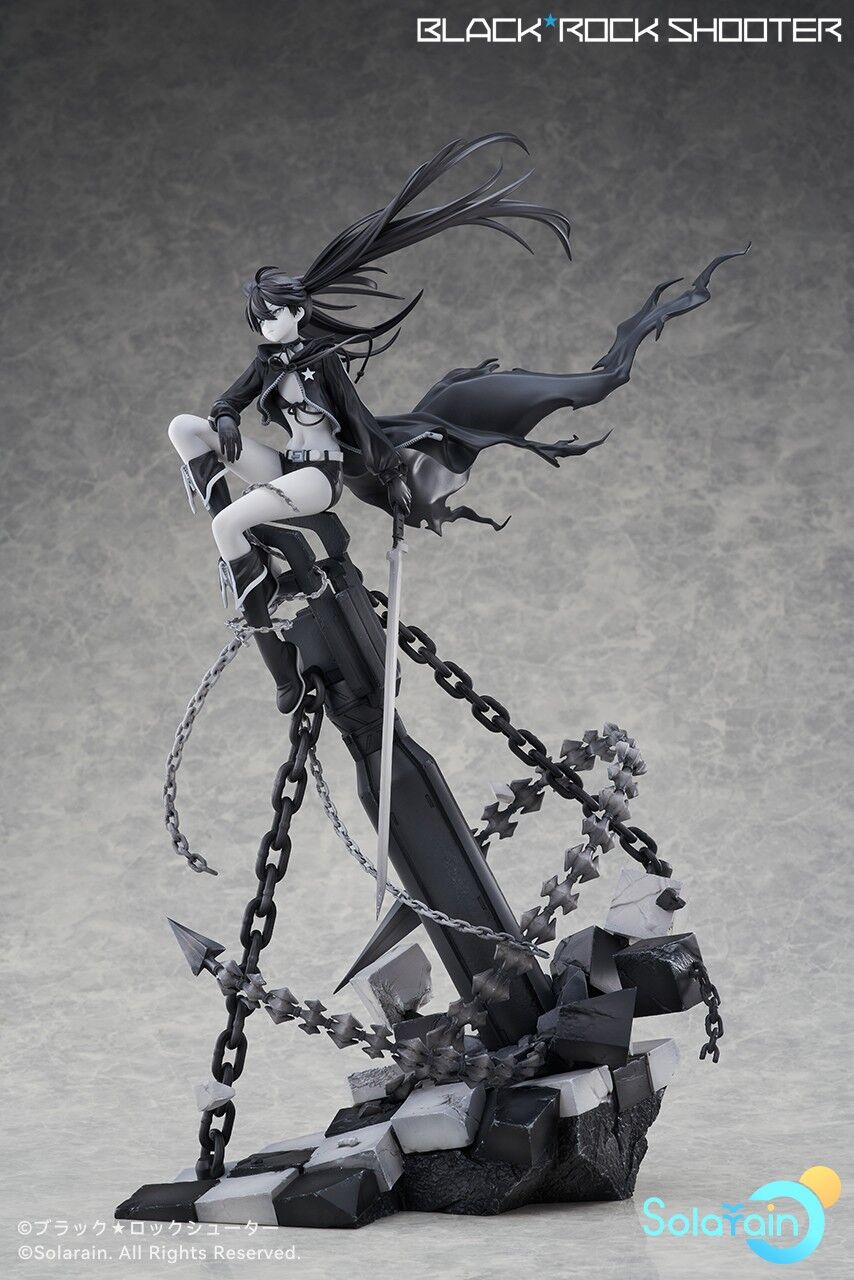 Black ★ Rock Shooter - 1/7 - PILOT Edition, Monochrome Ver. (Solarain) photo 2