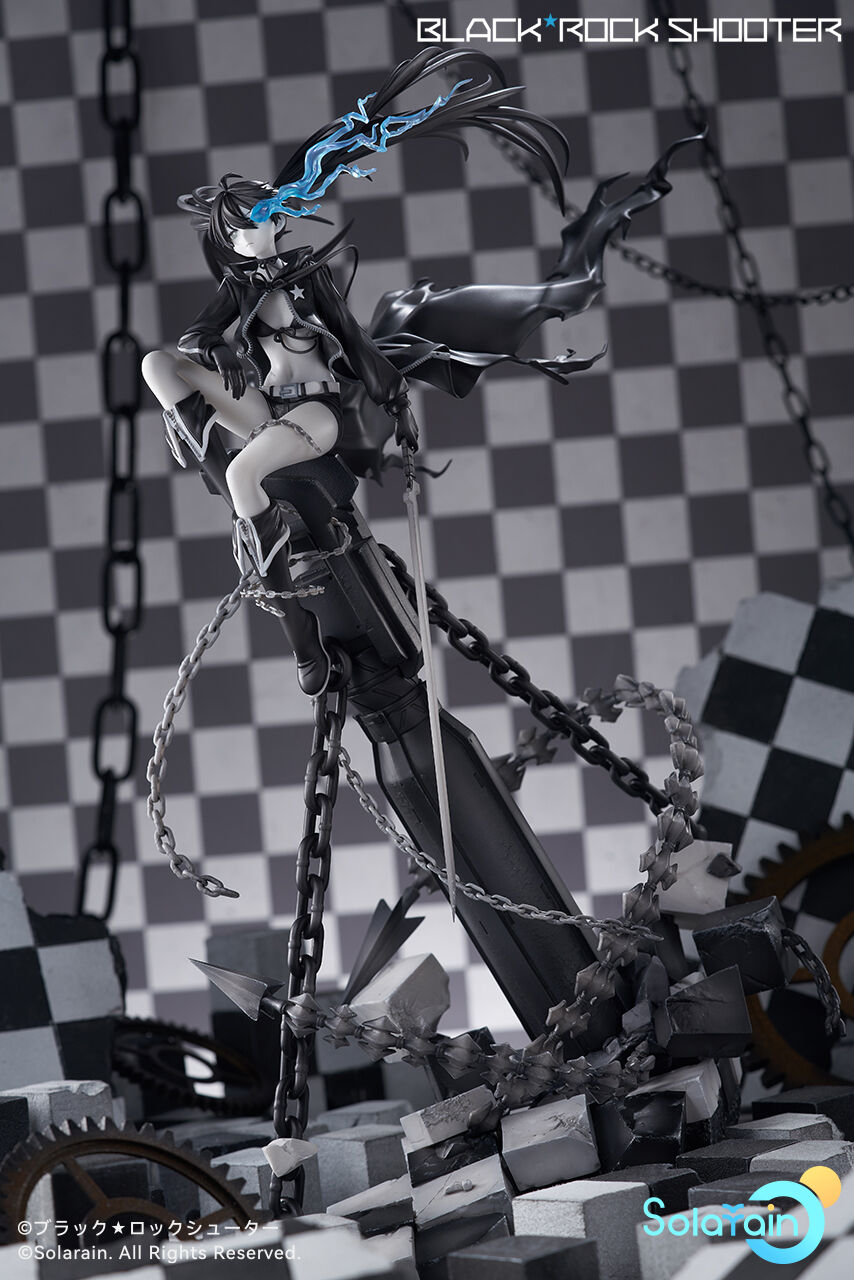Black ★ Rock Shooter - 1/7 - PILOT Edition, Monochrome Ver. (Solarain) photo 4