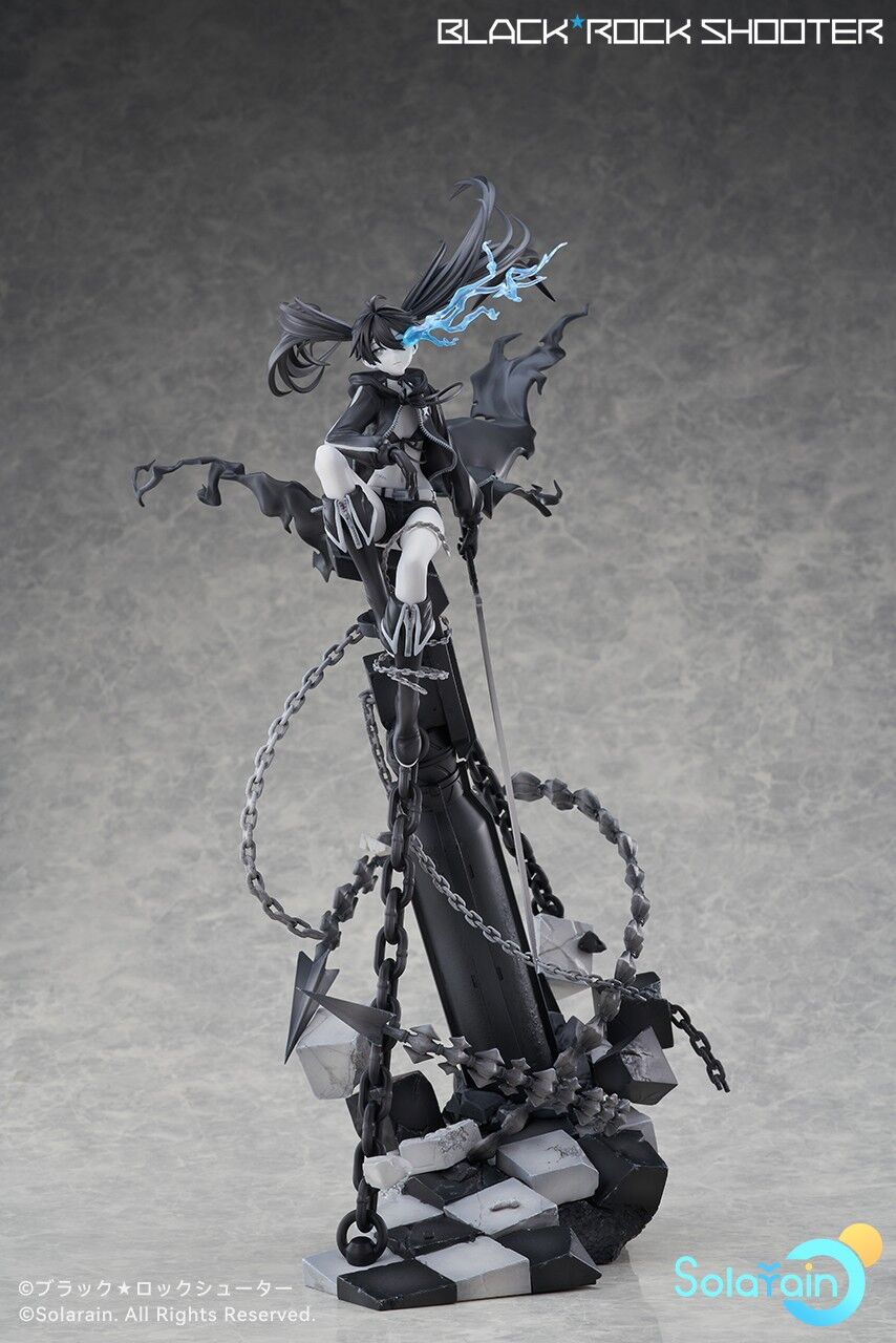 Black ★ Rock Shooter - 1/7 - PILOT Edition, Monochrome Ver. (Solarain) photo 6