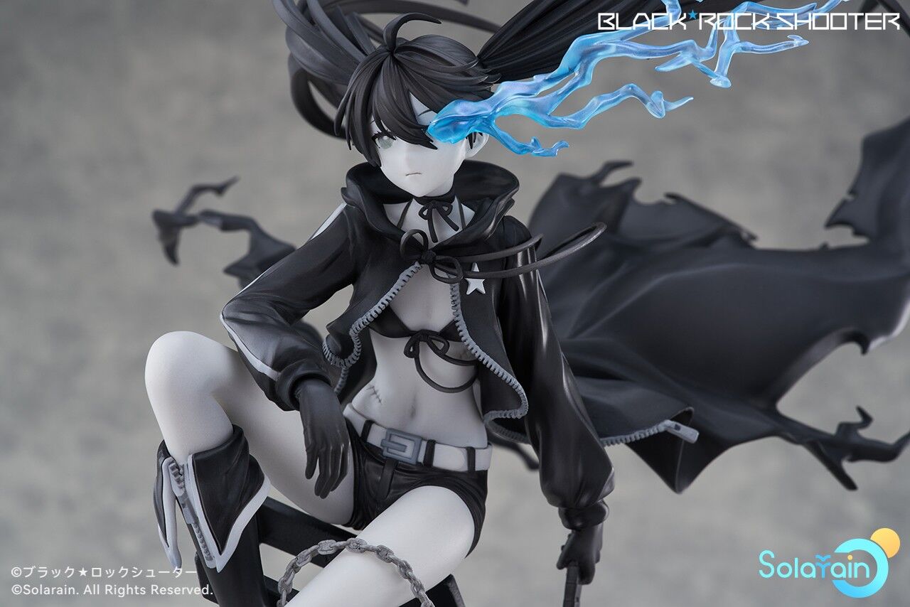 Black ★ Rock Shooter - 1/7 - PILOT Edition, Monochrome Ver. (Solarain) photo 8