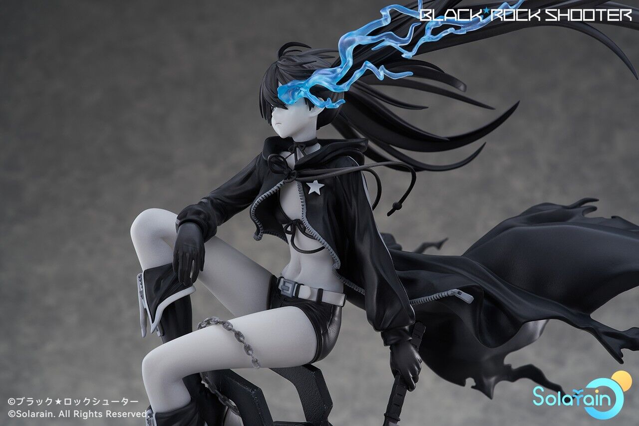 Black ★ Rock Shooter - 1/7 - PILOT Edition, Monochrome Ver. (Solarain) photo 9