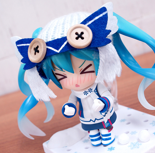 Vocaloid - Hatsune Miku - Rabbit Yukine - Nendoroid  (#570) - Snow, Snow Owl Ver. (Good Smile Company) photo 14