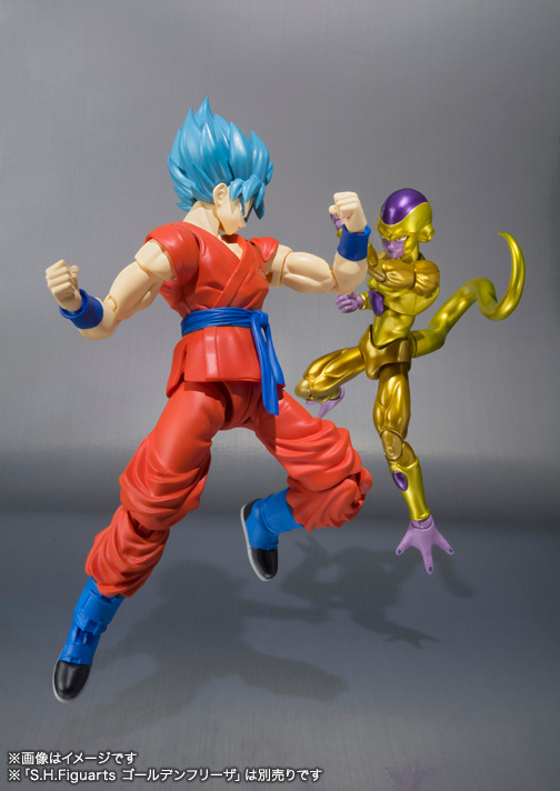 Dragon Ball Z: Fukkatsu No "F" - Son Goku SSGSS - S.H.Figuarts (Bandai)