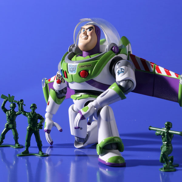 Toy Story - Buzz Lightyear - Green Army Men - Legacy of Revoltech  (LR-046) - Revoltech - Revoltech SFX  (011) (Kaiyodo) photo 3