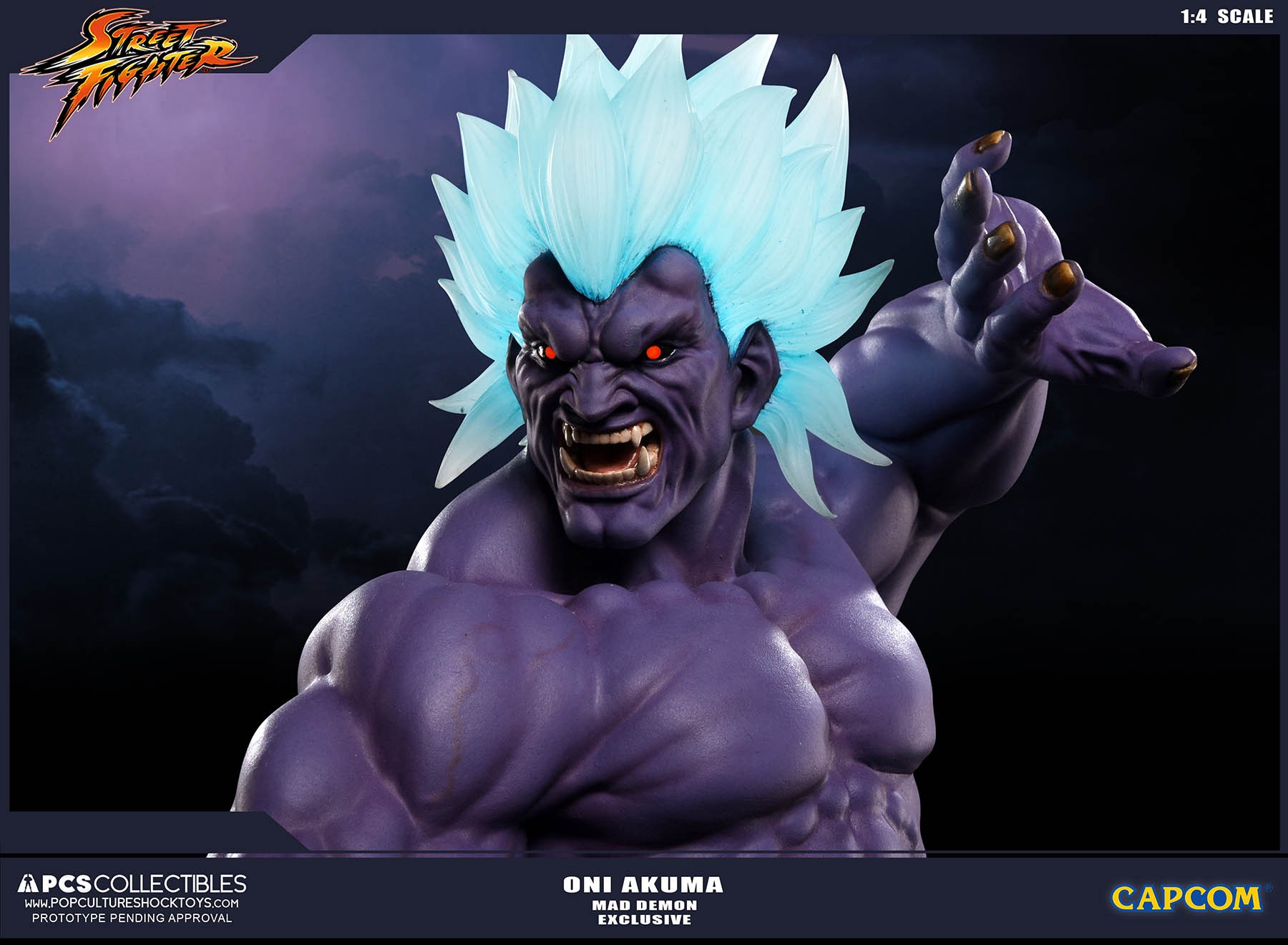 Super Street Fighter IV: Arcade Edition - Oni - Mixed Media - 1/4 (Premium Collectibles Studio) photo 2