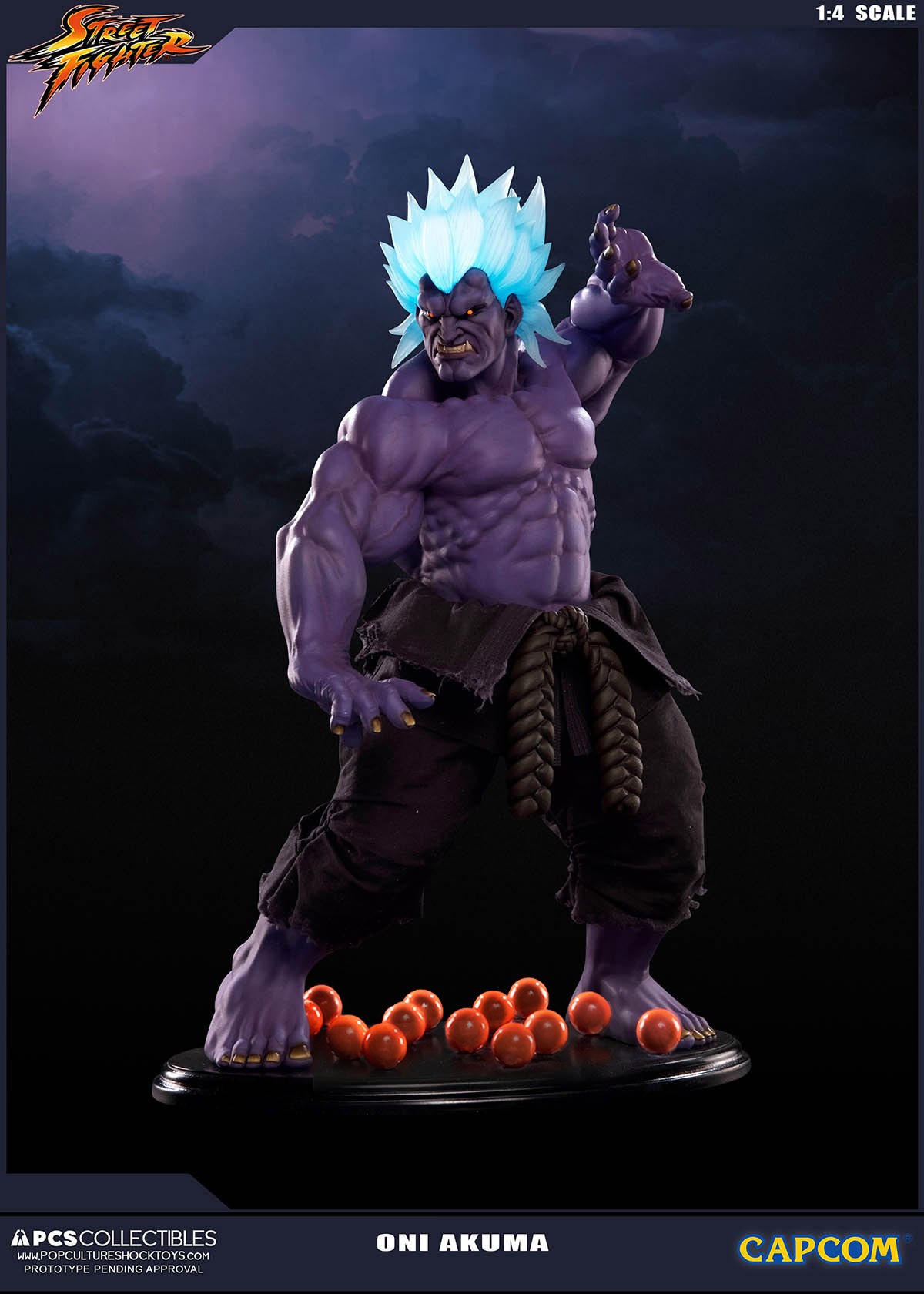 Super Street Fighter IV: Arcade Edition - Oni - Mixed Media - 1/4 (Premium Collectibles Studio) photo 3