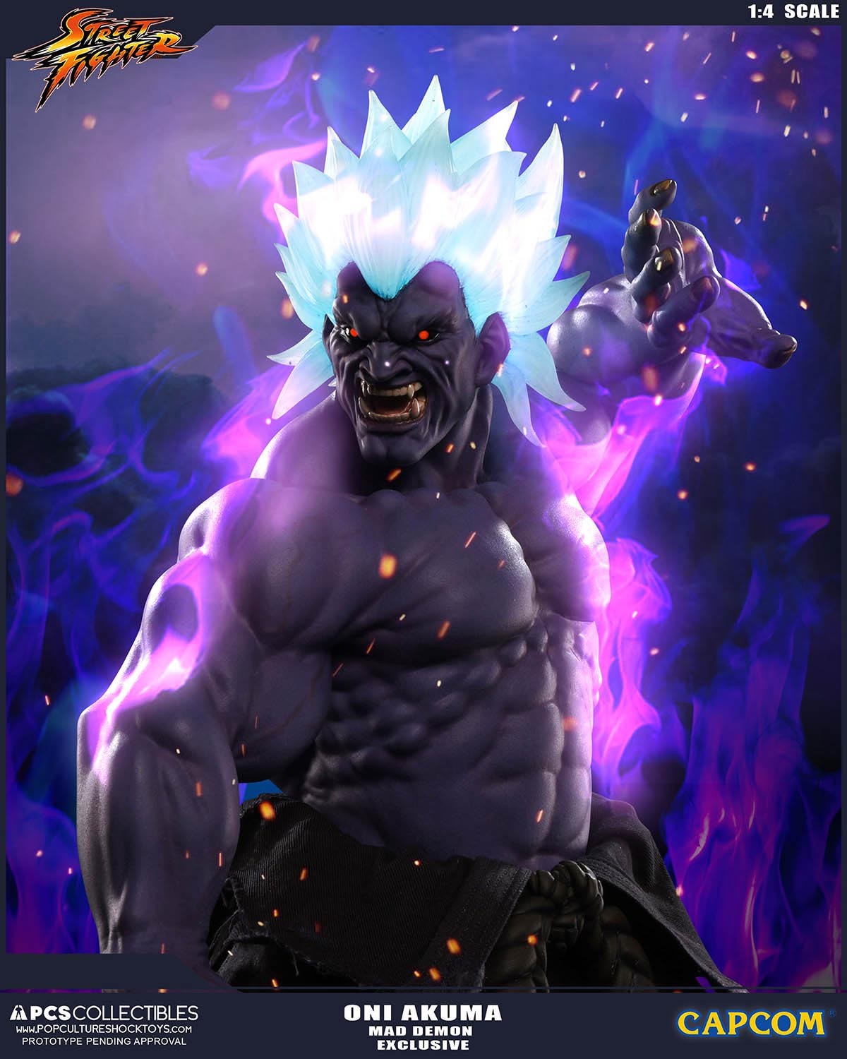 Super Street Fighter IV: Arcade Edition - Oni - Mixed Media - 1/4 (Premium Collectibles Studio) photo 5