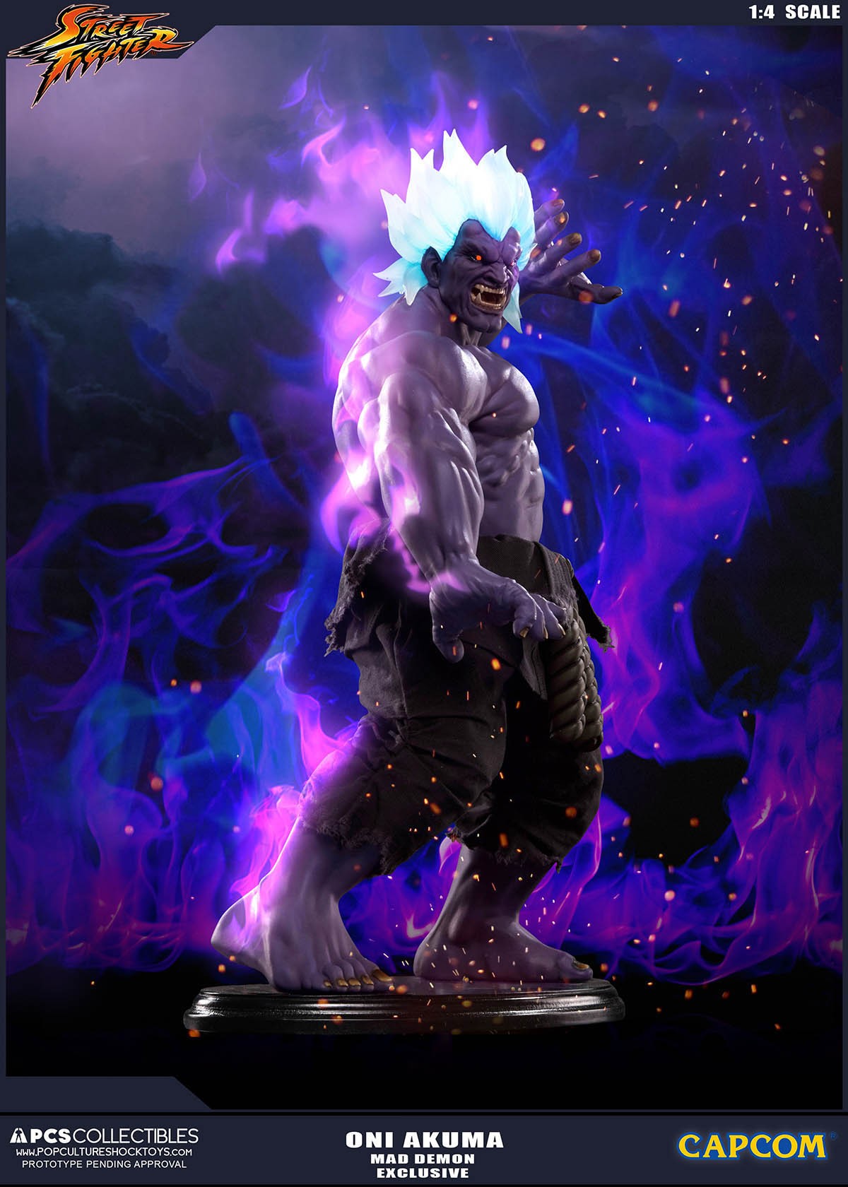Super Street Fighter IV: Arcade Edition - Oni - Mixed Media - 1/4 (Premium Collectibles Studio) photo 7