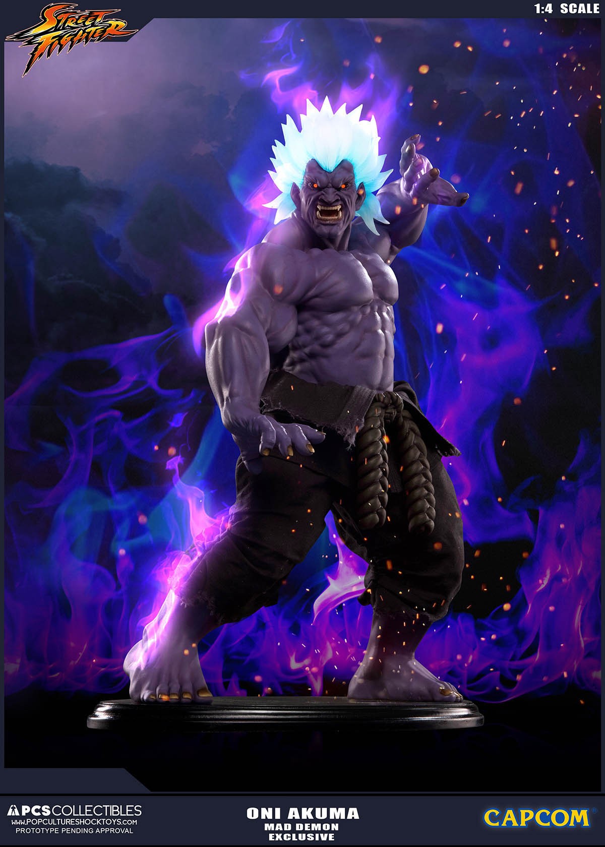 Super Street Fighter IV: Arcade Edition - Oni - Mixed Media - 1/4 (Premium Collectibles Studio) photo 12