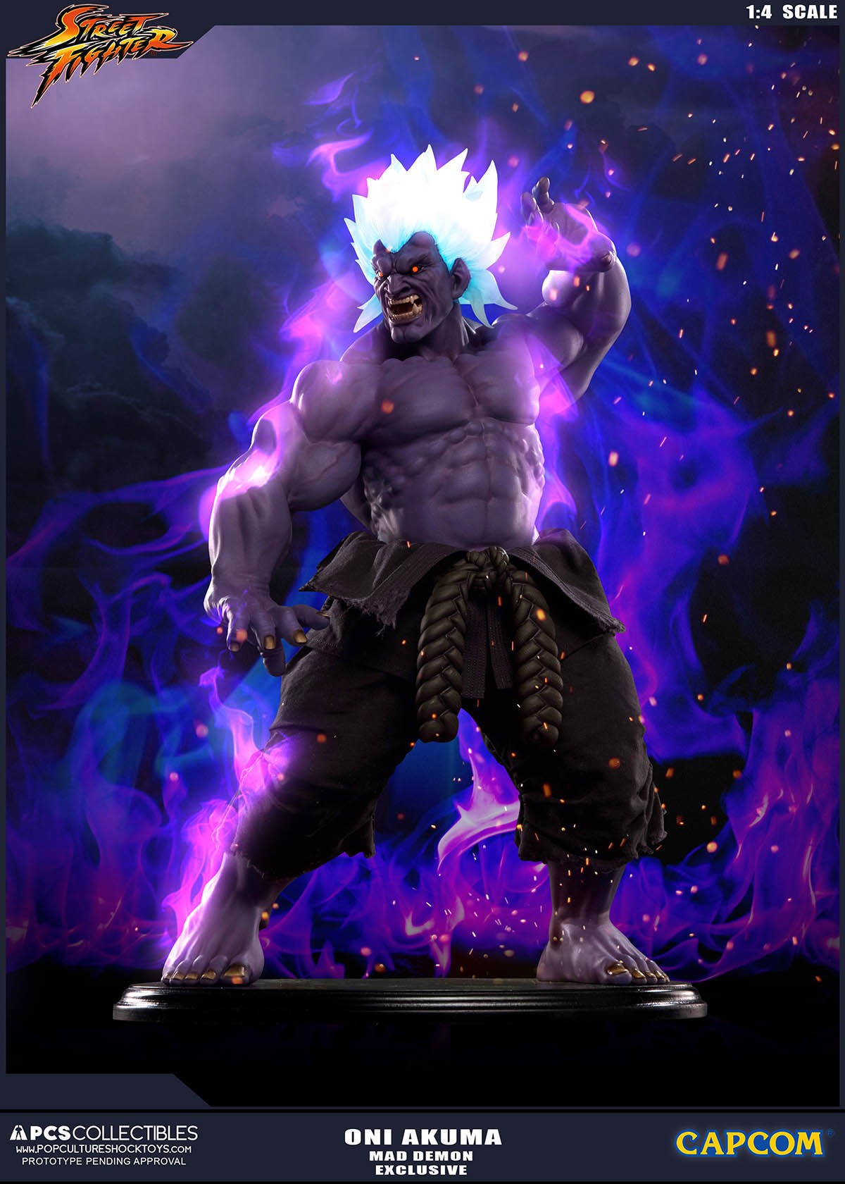 Super Street Fighter IV: Arcade Edition - Oni - Mixed Media - 1/4 (Premium Collectibles Studio) photo 13