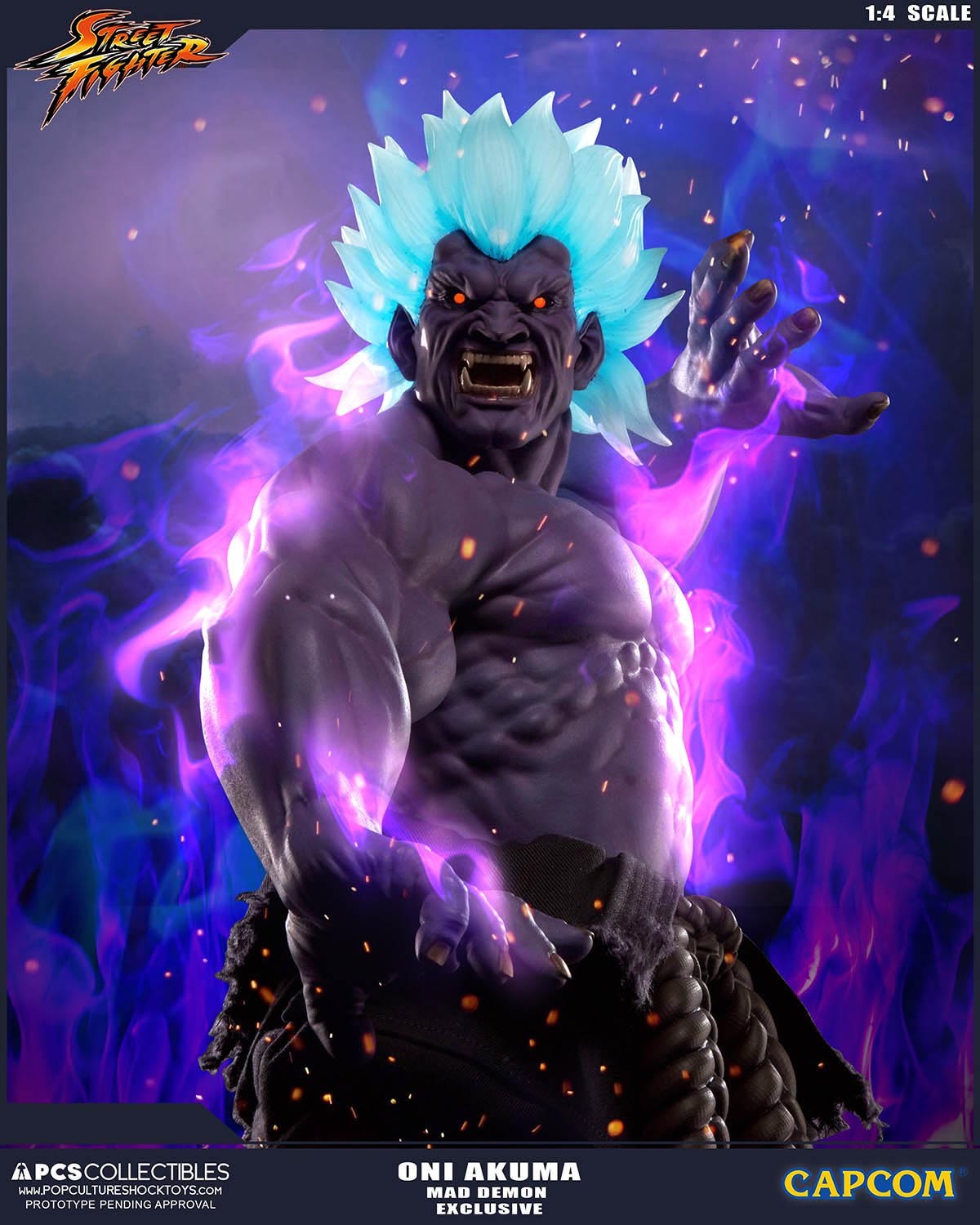 Super Street Fighter IV: Arcade Edition - Oni - Mixed Media - 1/4 (Premium Collectibles Studio) photo 14